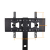 Rolling Trolley TV Floor Stand Portable Television w /Swivel VESA Bracket 32-70