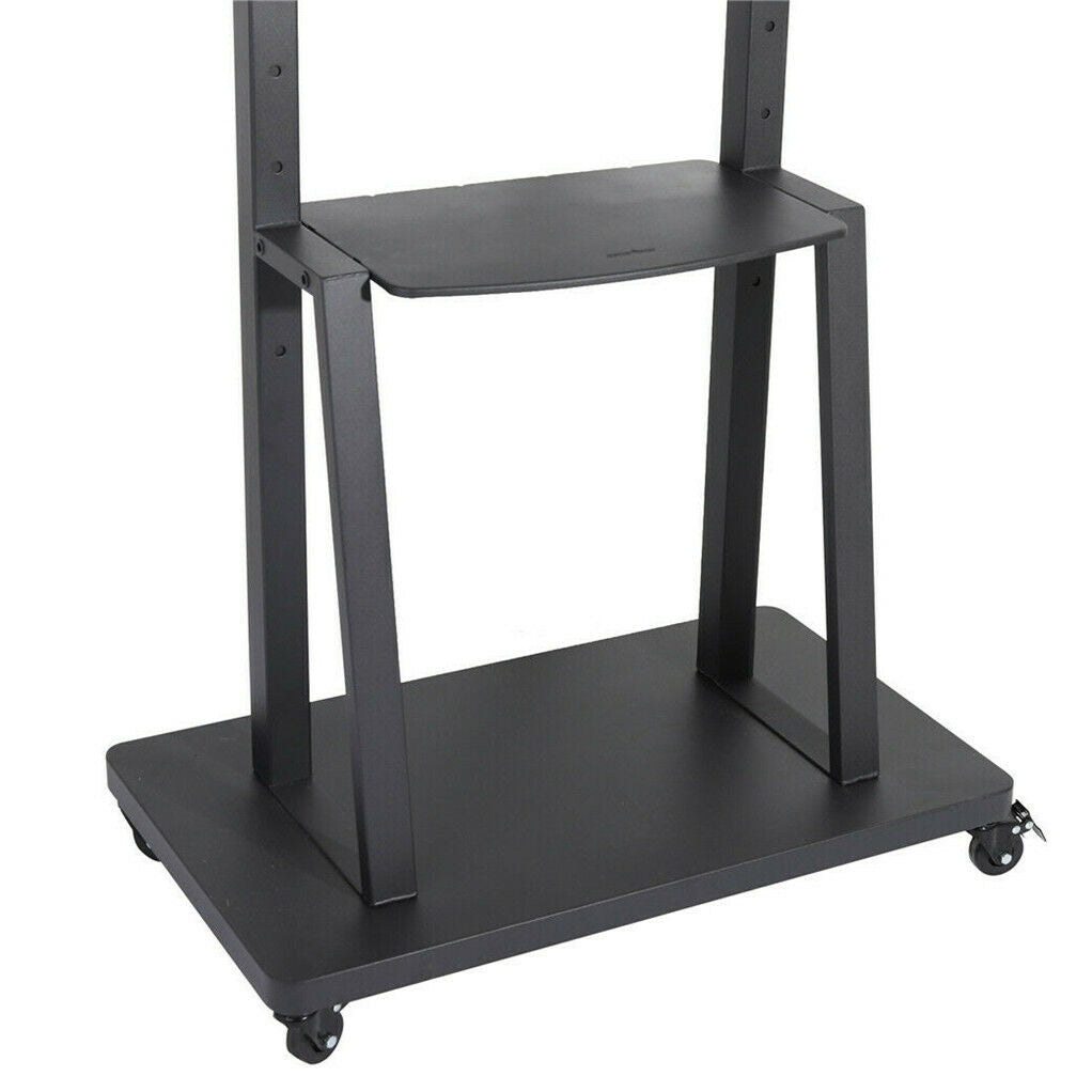 Heavy Duty Mobile Cart Rolling Floor TV Stand Fits 32"- 80" screens