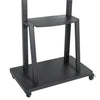 Heavy Duty Mobile Cart Rolling Floor TV Stand Fits 32