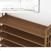 Multi-Tier Tower Bamboo Wooden Shoe Rack Organizer