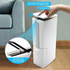 Trash Can Bathroom Garbage Bin With Toilet Brush Waste Basket