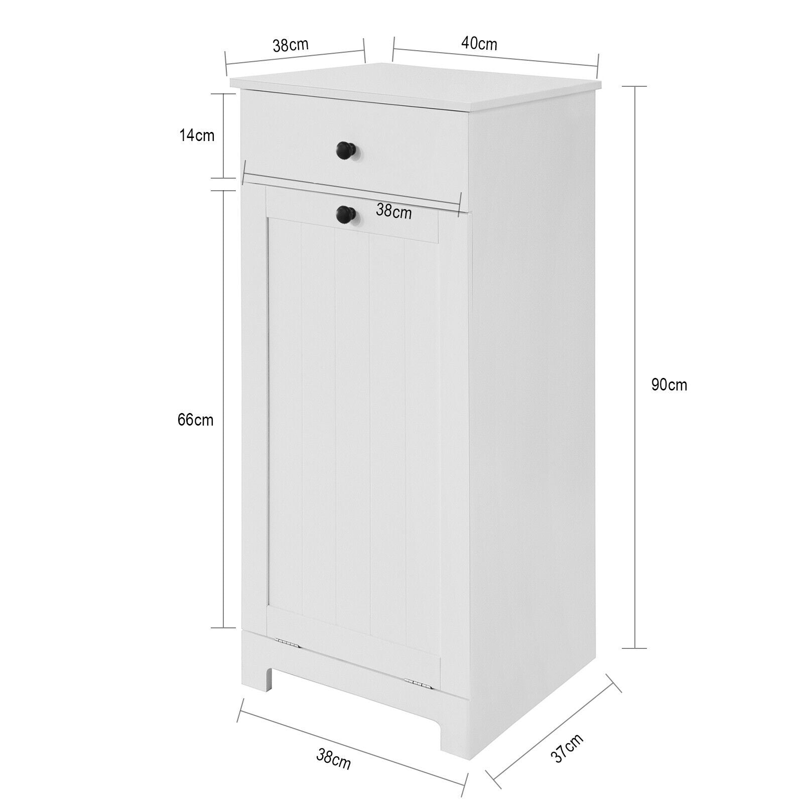 Laundry Cabinet Tilt-out Laundry Storage Cabinet