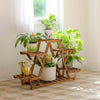 Pine Wood Plant Stand Shelf Heavy Duty