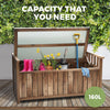 Garden Outdoor Storage Box Bench