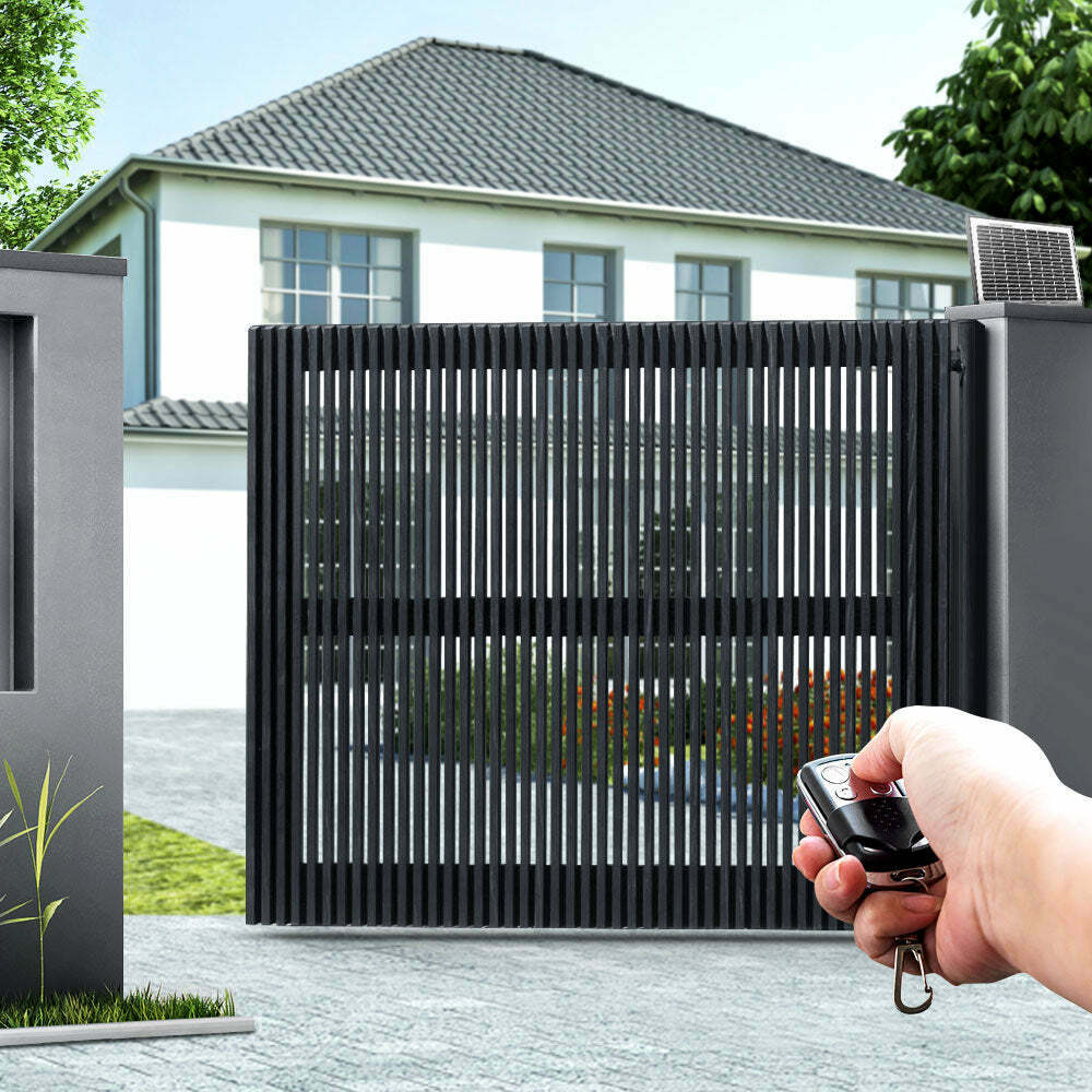 Solar Power Automatic Remote Control Swing Gate Opener
