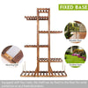 130cm High 6 Tiers Vertical Wood Plant Stand