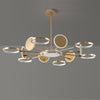 Large LED Chandelier Lighting Kitchen Pendant Light Room