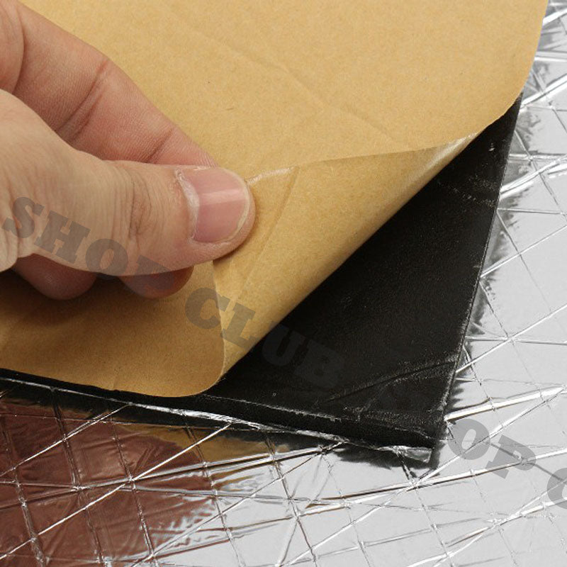 1x8M 10mm Closed Cell Foam Car Sound Deadener Insulation Noise Proofing