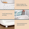 Removable 3-Tier Laundry Basket Clothes Washing Storage Bin