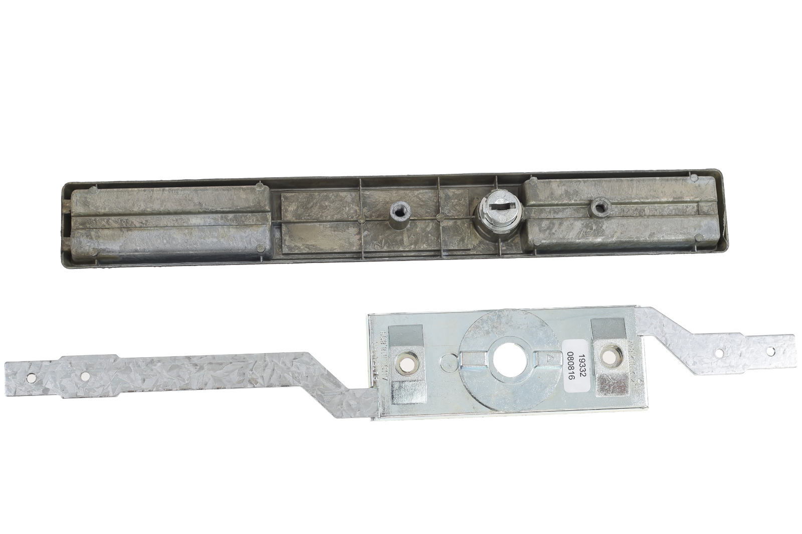 Garage Roller Door Lock Diecast Faceplate & Lock Set