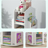 4 Tier Rotating Book Storage Shelf