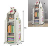 4 Tier Rotating Book Storage Shelf