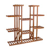 XL-Large 17 Pots Wood Plant Stand