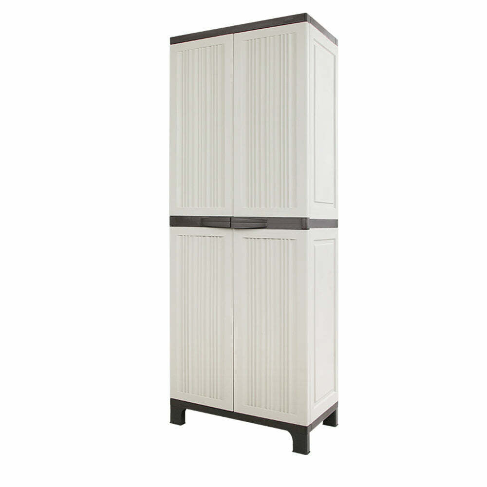 Outdoor Storage Cabinet Lockable Cupboard Garden Sheds