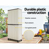 Outdoor Storage Cabinet Lockable Cupboard Garden Sheds