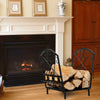 36CM Firewood Rack Decorative Steel Firewood Storage Log Holder