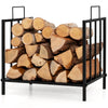 46CM Firewood Rack Decorative Steel Firewood Storage Log Holder