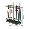 21-Slot Umbrella Stand Holder With 24 Hooks