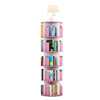 6 Tier Rotating Book Storage Shelf
