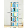 6 Tier Rotating Book Storage Shelf