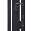 Pet Dog Gate Fireplace Fence Steel Black