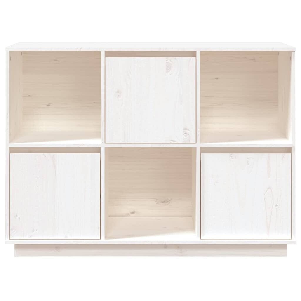 110.5x35x80 cm Sideboard Cabinet Solid Wood Pine
