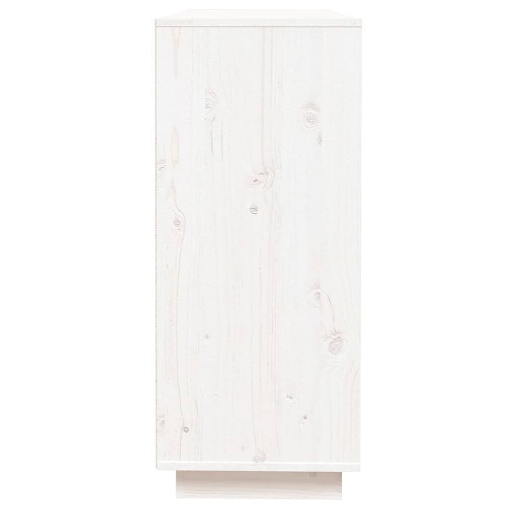 110.5x35x80 cm Sideboard Cabinet Solid Wood Pine