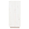 110.5x35x80 cm Sideboard Cabinet Solid Wood Pine