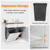 Sideboard Kitchen Storage Cabinet Tilt Out Bin Holder