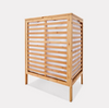 Bamboo Laundry Hamper with Lid Removable Liners