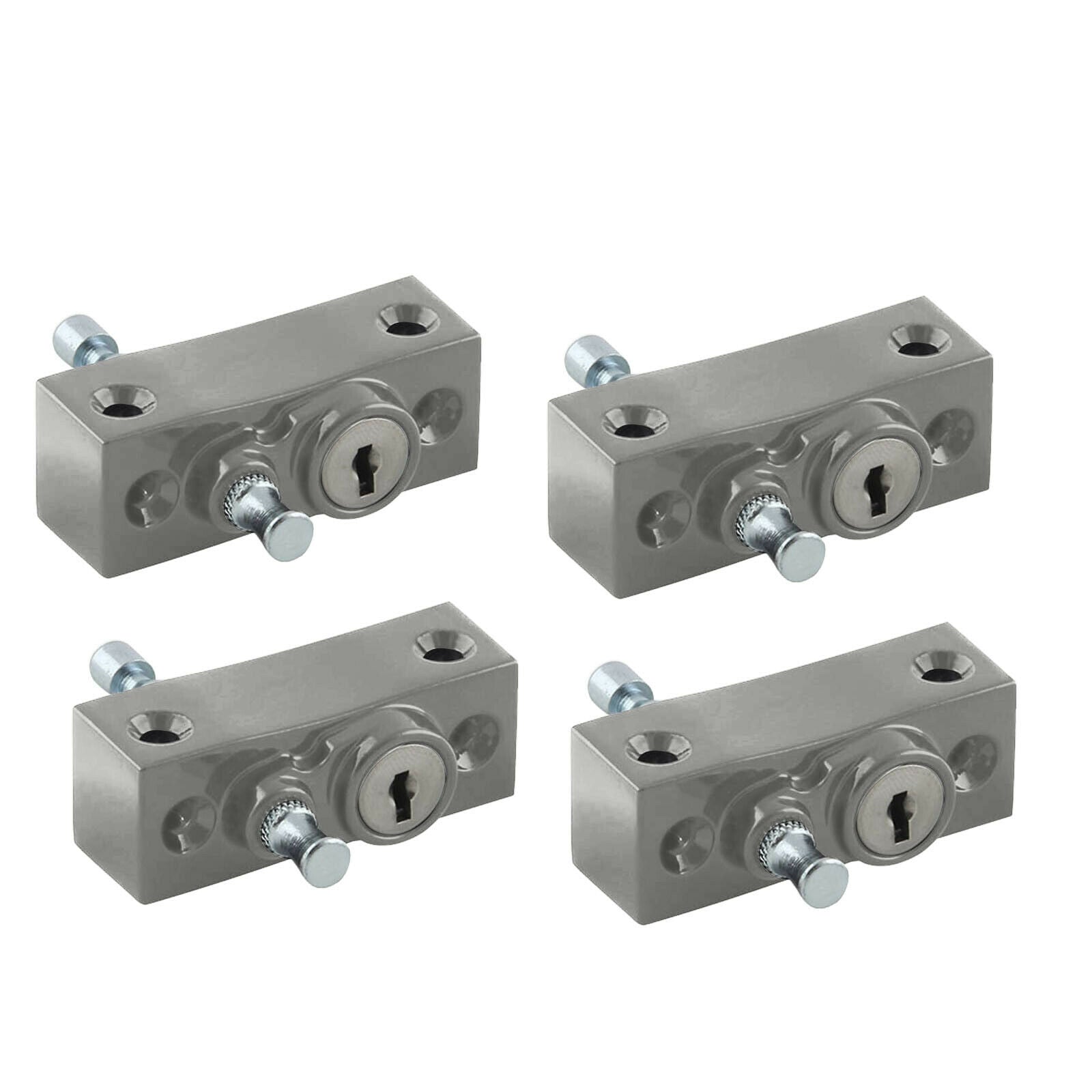 4 Set Multi Bolt Window Lock with 4 Keys