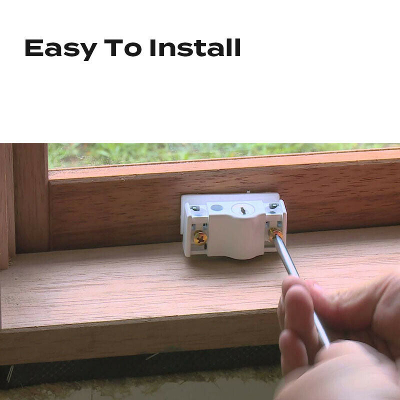 4 Set Multi Bolt Window Lock with 4 Keys – Smart Home