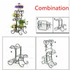 82cm High Antique 4 Pot Plant Stand Shelf