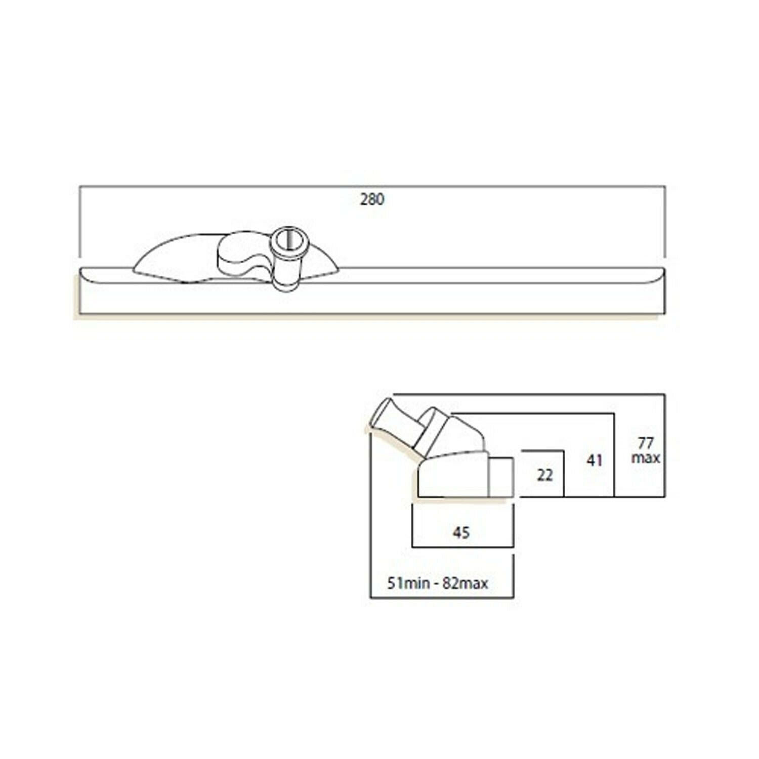 Lockable Window Chain Winder - 3 Colours Available