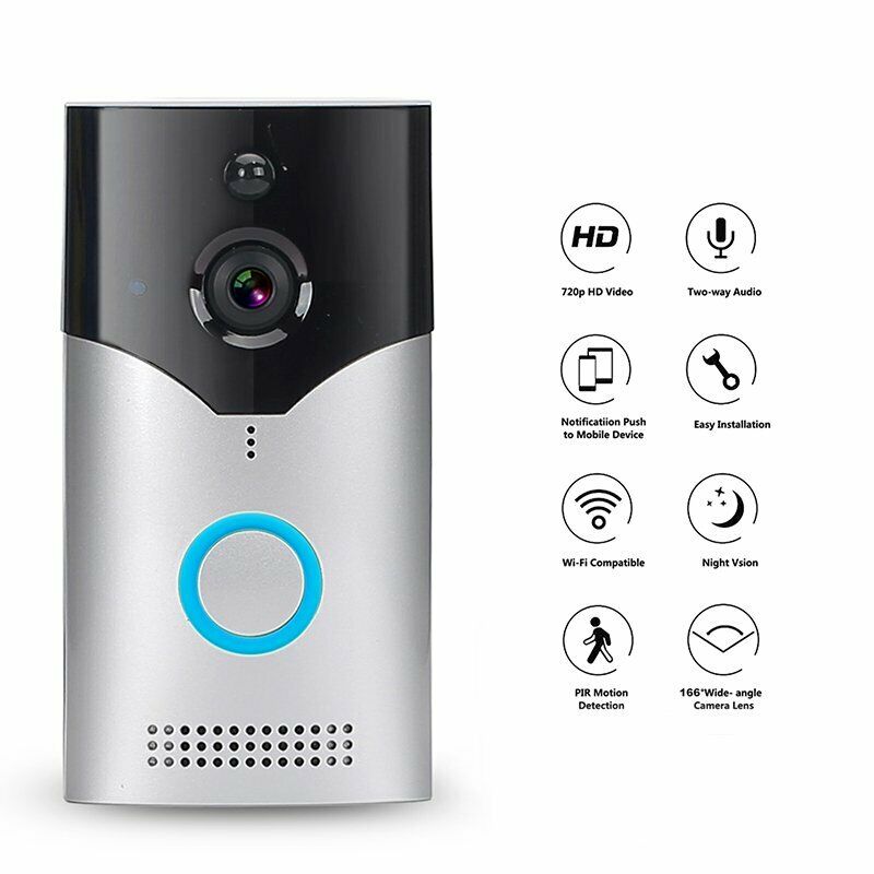 720P Two-Way Smart Wireless WiFi Doorbell