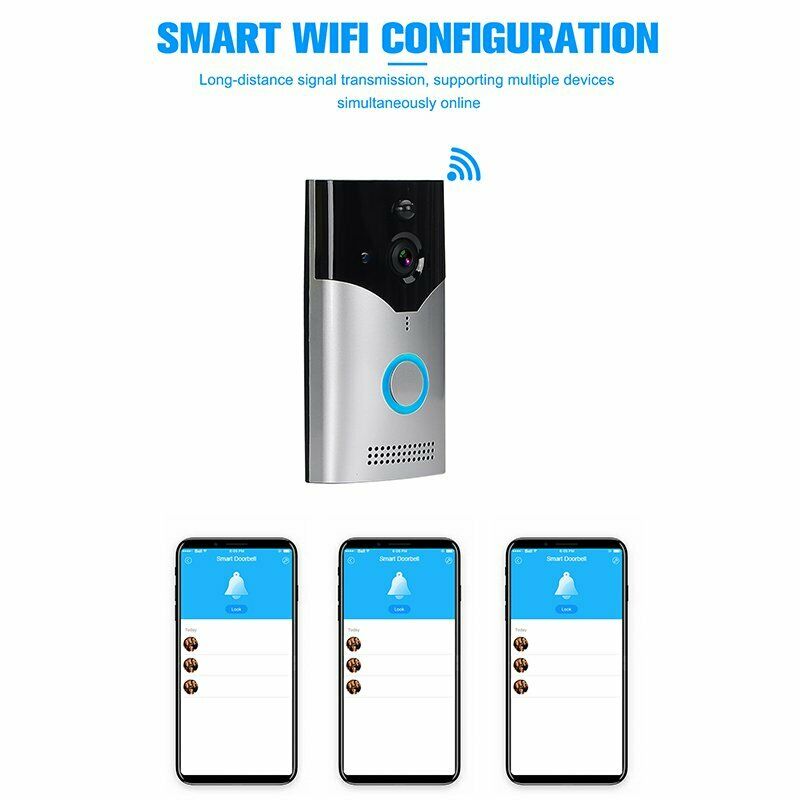 720P Two-Way Smart Wireless WiFi Doorbell