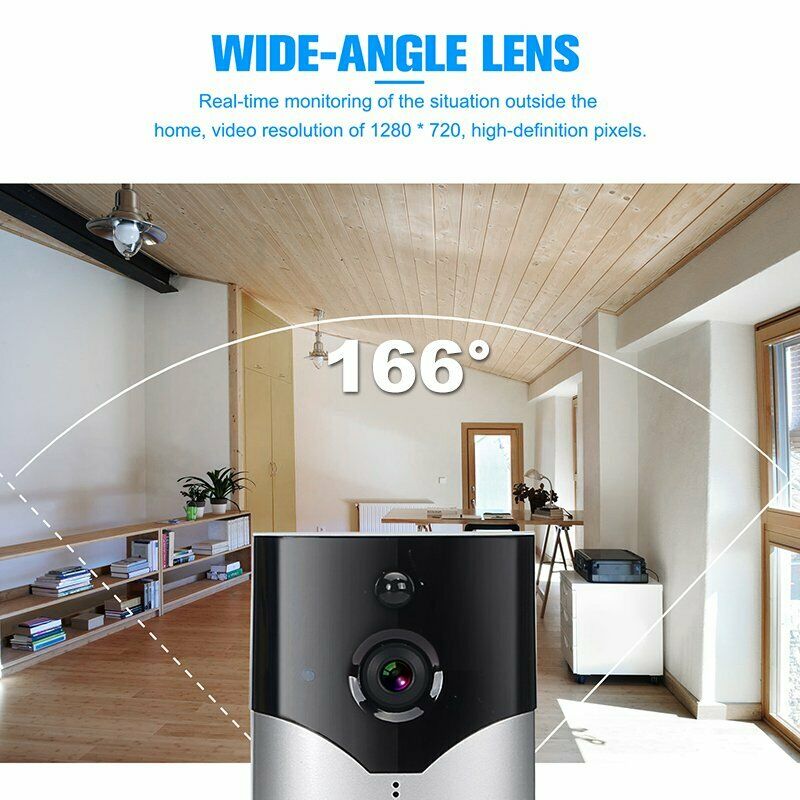 720P Two-Way Smart Wireless WiFi Doorbell