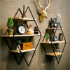Vintage Floating Shelves Rustic Wooden Wall Shelf Display
