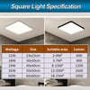 Ultra-THIN LED Ceiling Down Light- Black