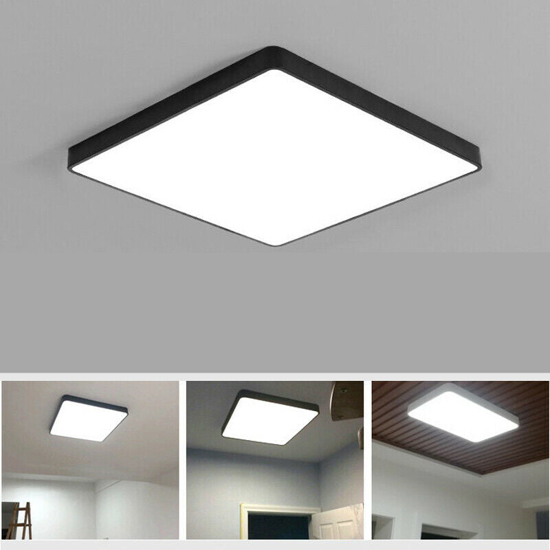 Ultra-THIN LED Ceiling Down Light- Black