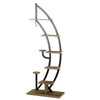 6 Tier 9 Potted Metal Plant Stand Rack Curved Stand Holder