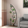 6 Tier 9 Potted Metal Plant Stand Rack Curved Stand Holder