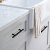 10pcs Round Cabinet Handles Kitchen Drawer Pulls Cupboard Knobs Black