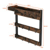 12 Hook Wall Mounted Coffee Mug Rack Holder