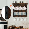 12 Hook Wall Mounted Coffee Mug Rack Holder