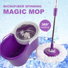 Stainless Steel 360° Spin Mop Bucket Set