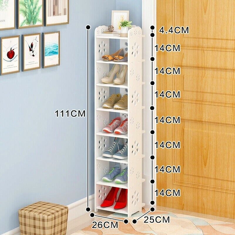7 Layer Super Thin Shoe Rack Shoe organizer