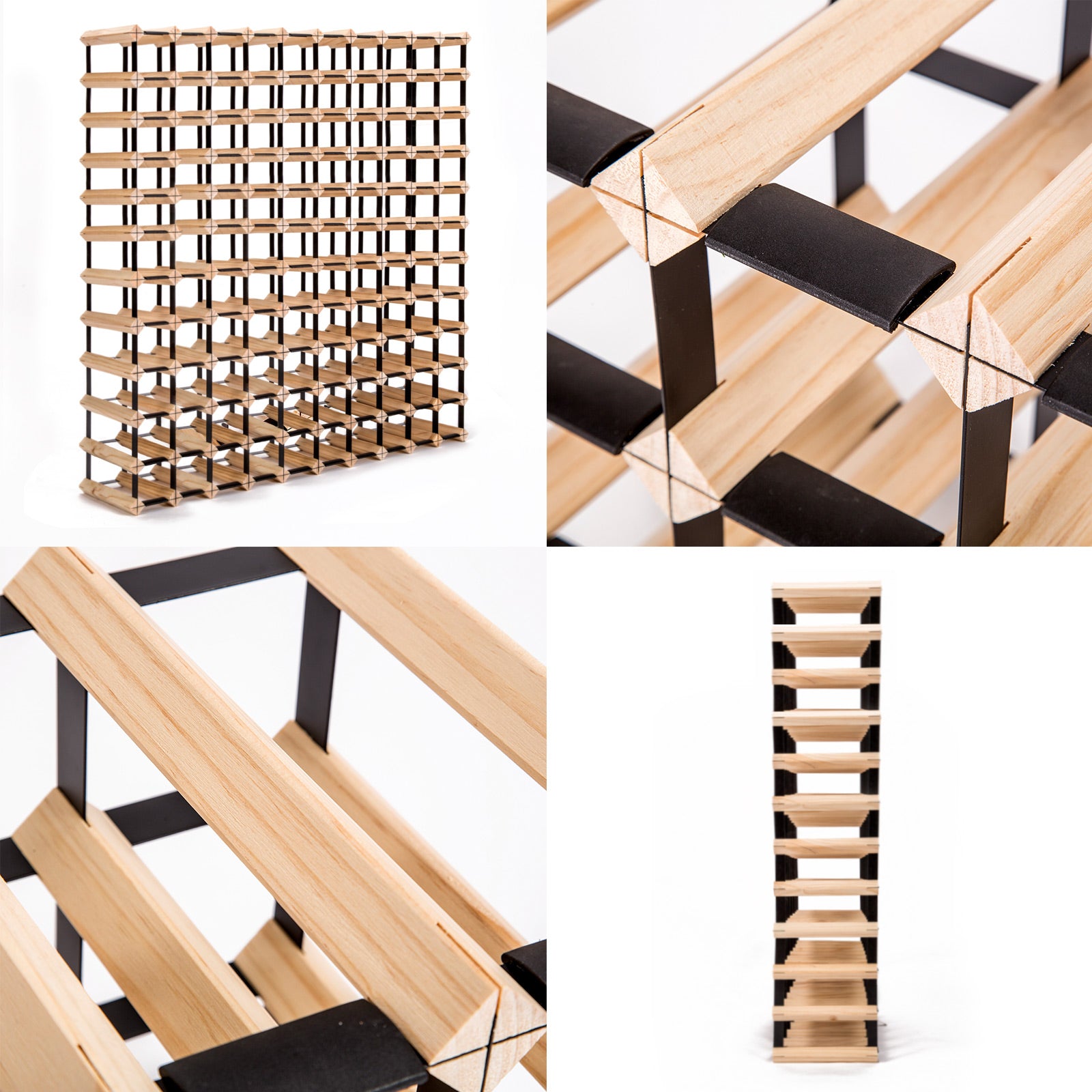 12 20 24 42 72 110 120 Bottle Timber Red Wine Rack Wooden Storage Cellar Display