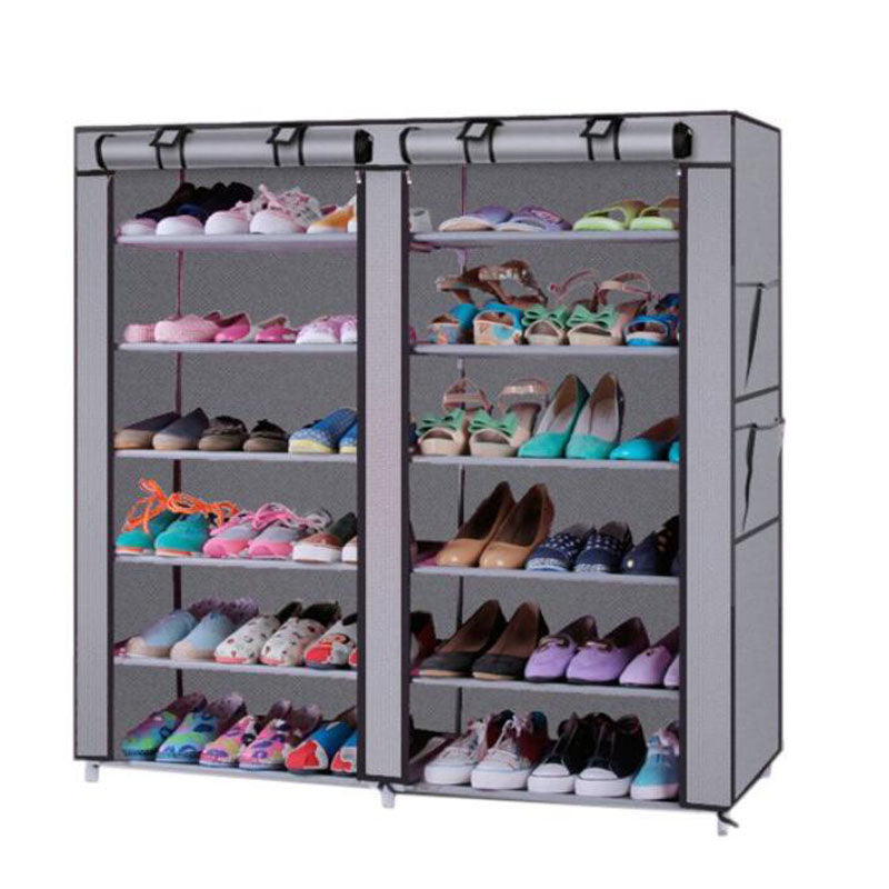 2 Doors Shoes Cabinet Storage 36 Paris Portable