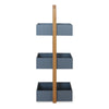 3 Tier Bathroom Storage Shelf Wooden Cabinet Toilet Organizer Holder